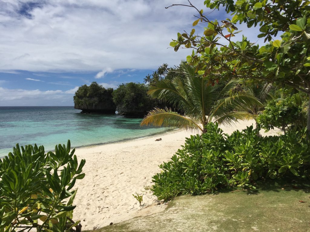 Private Bucht mit Sandstrand Philippinen